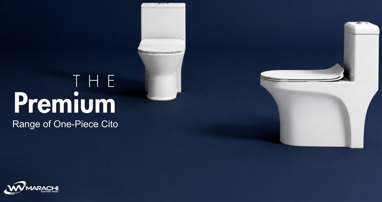 Marachi Commodes one-piece commode design